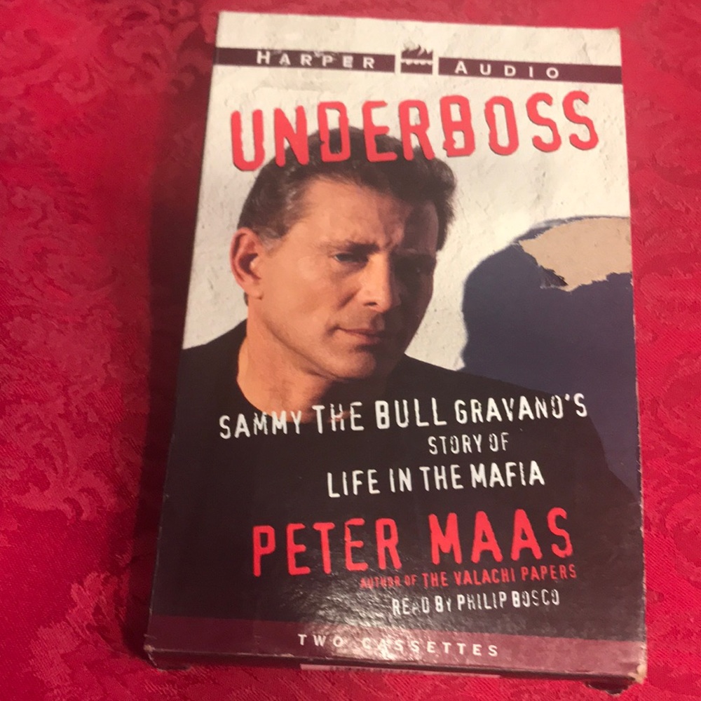 Underboss by Peter Mass Audiobook Cassette